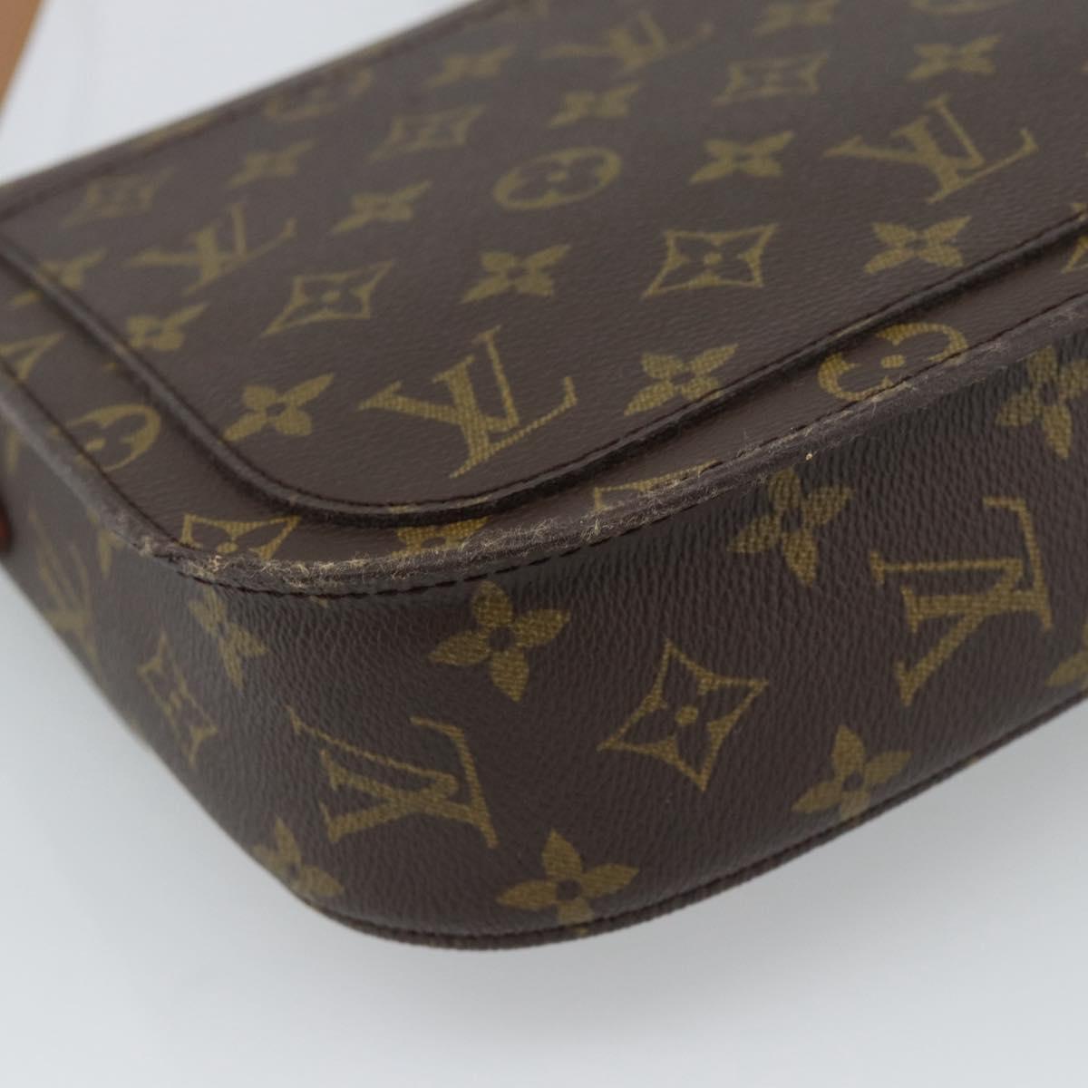 LOUIS VUITTON Monogram Saint Cloud GM Shoulder Bag M51242 LV Auth 190834