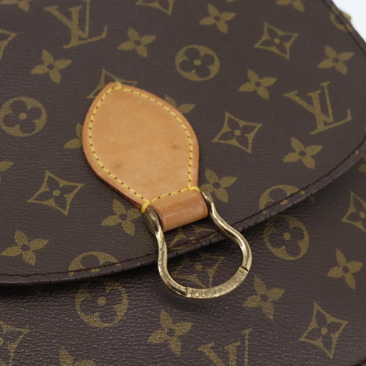 LOUIS VUITTON Monogram Saint Cloud GM Shoulder Bag M51242 LV Auth 190834