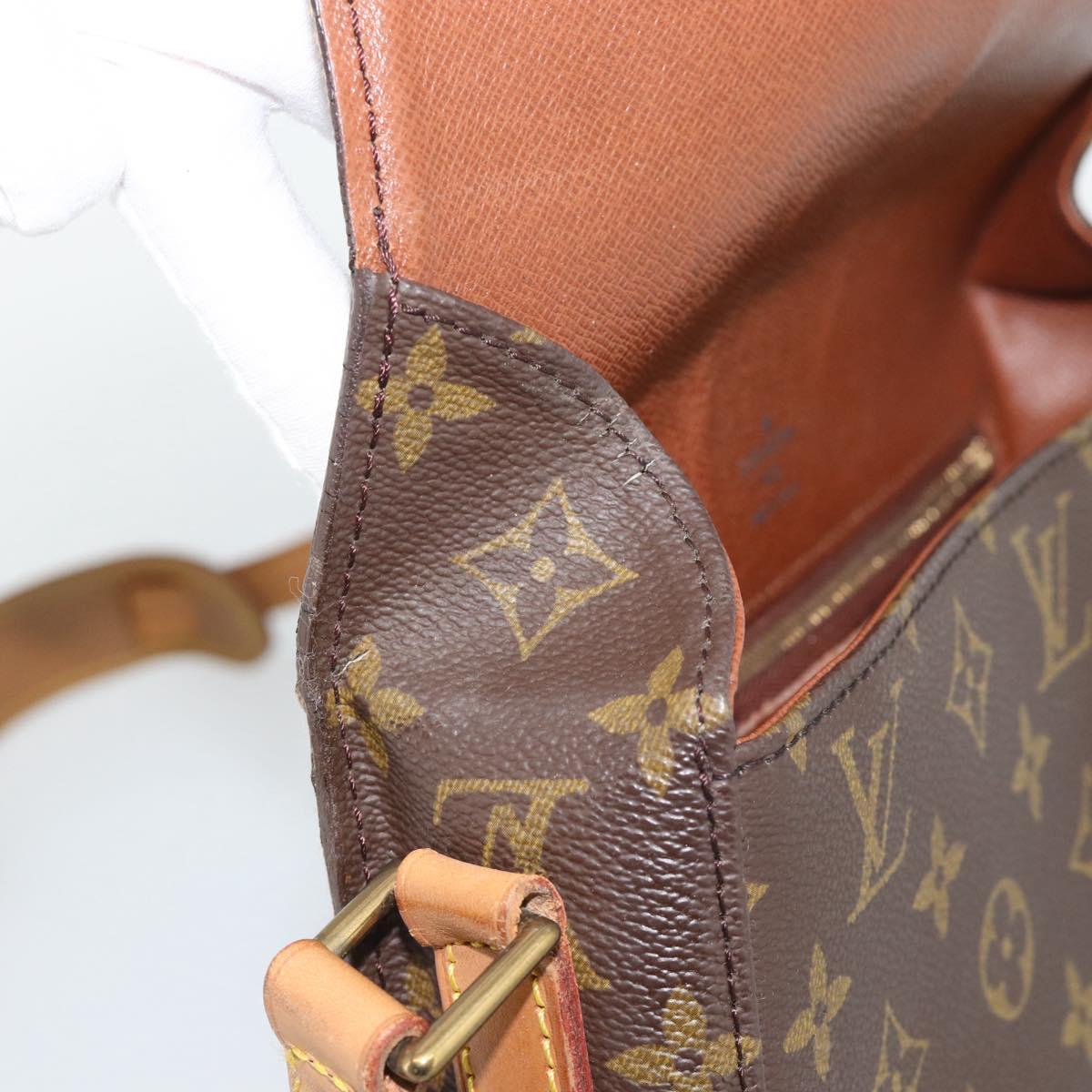 LOUIS VUITTON Monogram Saint Cloud GM Shoulder Bag M51242 LV Auth 190834