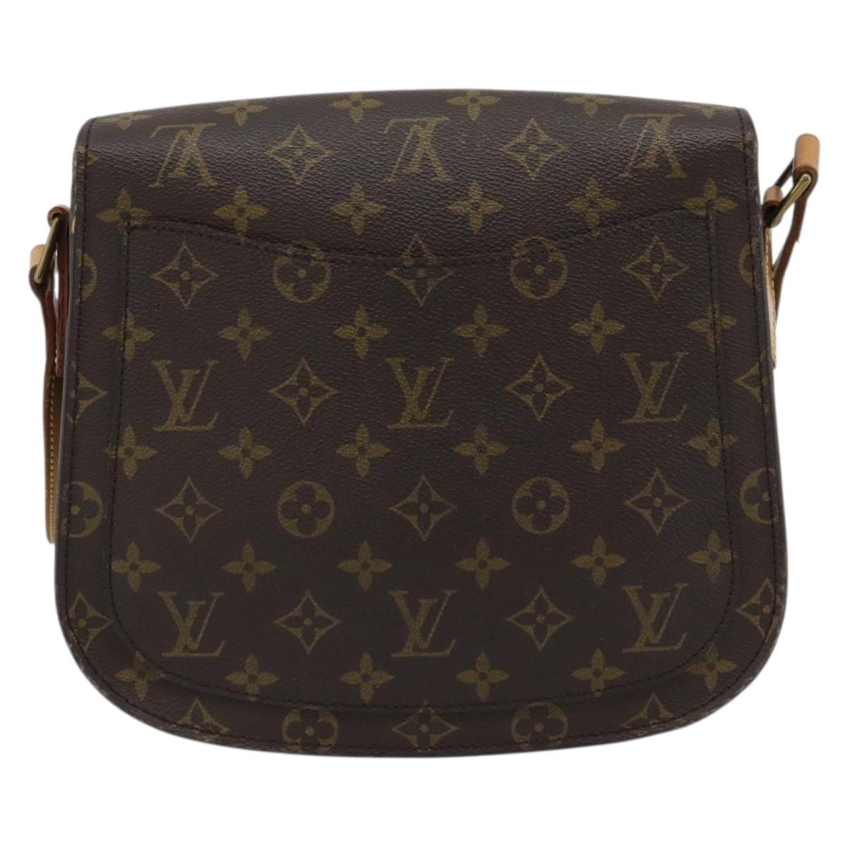 LOUIS VUITTON Monogram Saint Cloud GM Shoulder Bag M51242 LV Auth 190834