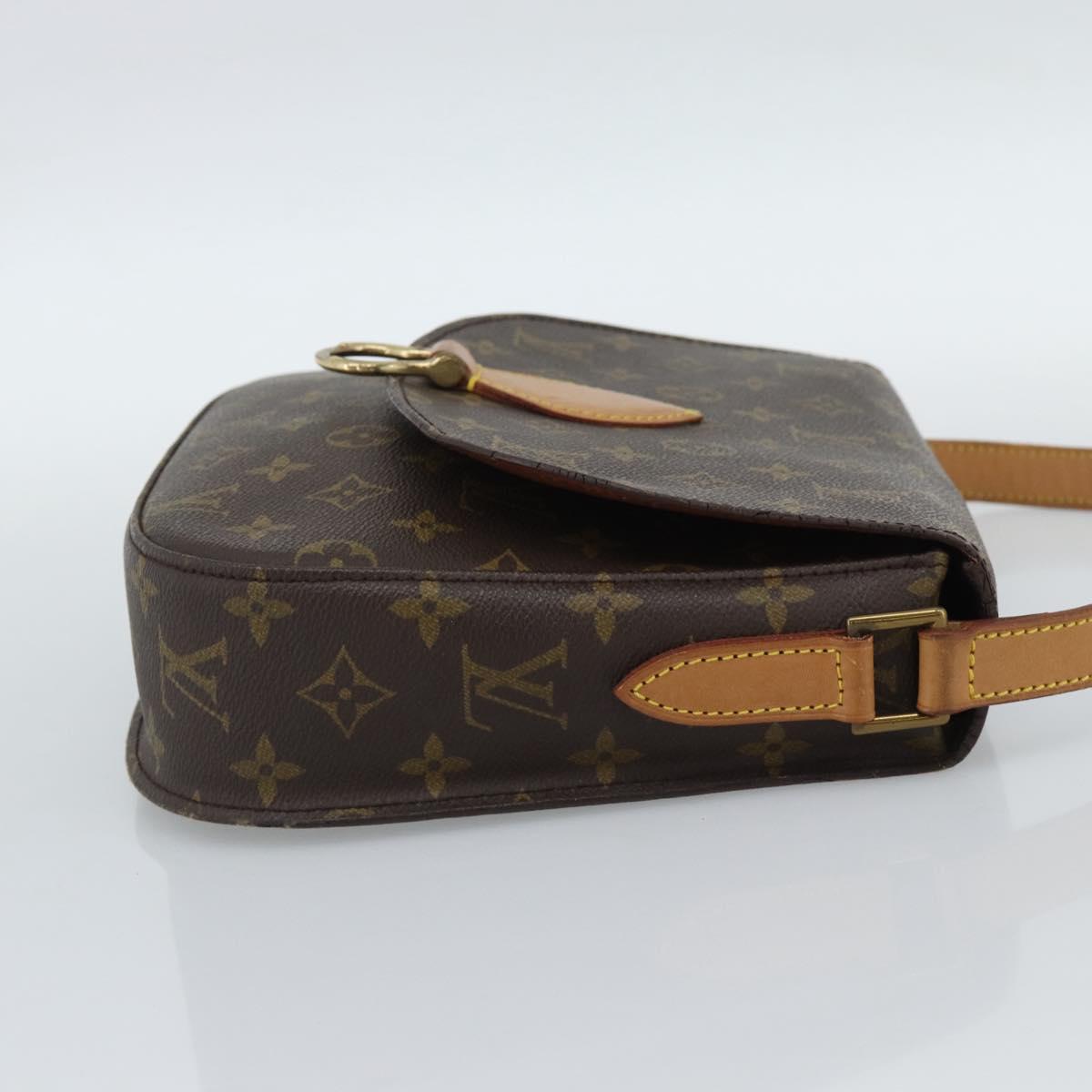 LOUIS VUITTON Monogram Saint Cloud GM Shoulder Bag M51242 LV Auth 190834