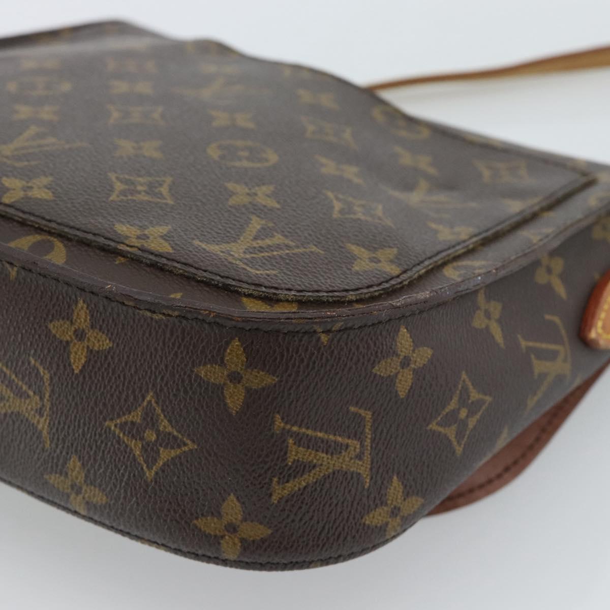 LOUIS VUITTON Monogram Saint Cloud GM Shoulder Bag M51242 LV Auth 190838