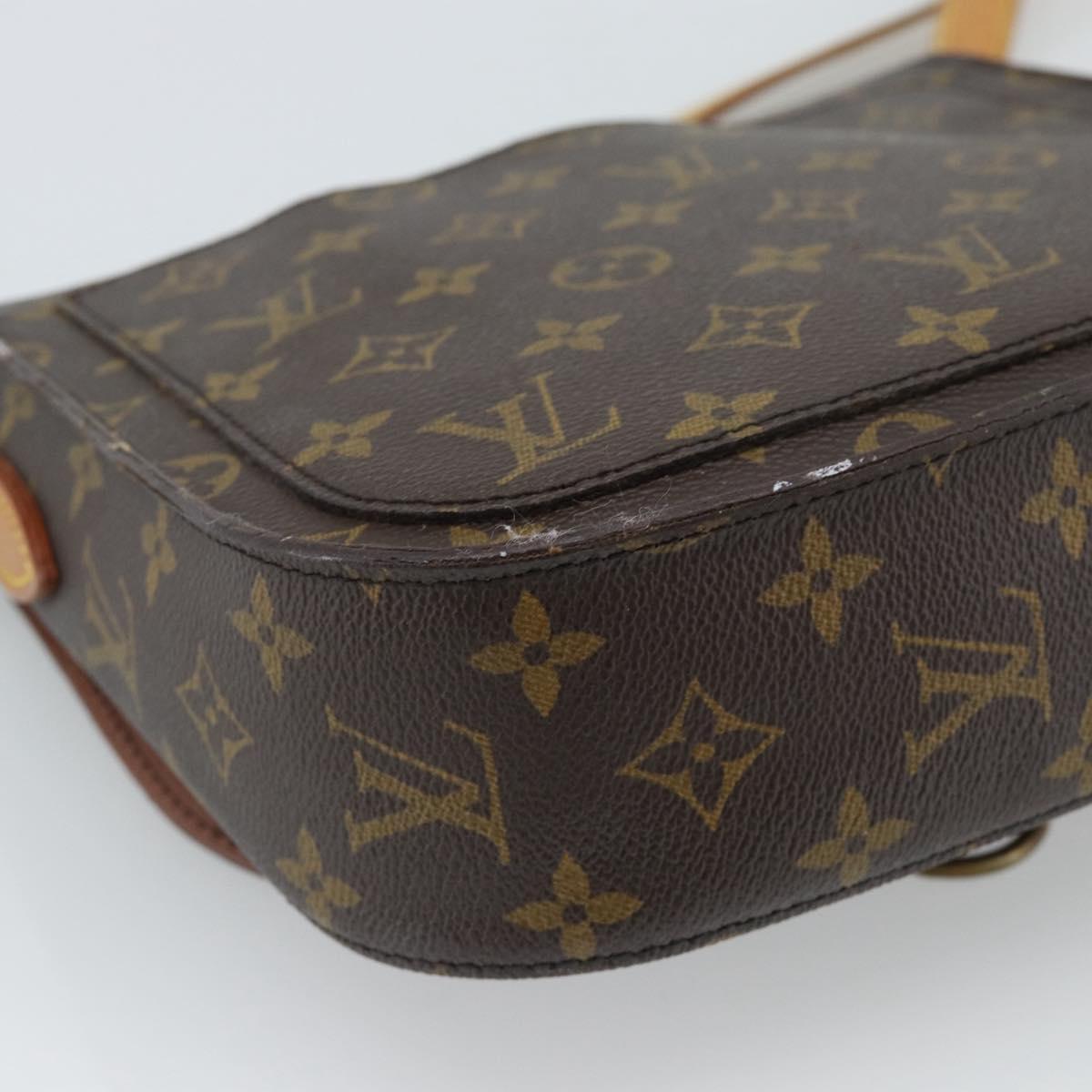 LOUIS VUITTON Monogram Saint Cloud GM Shoulder Bag M51242 LV Auth 190838