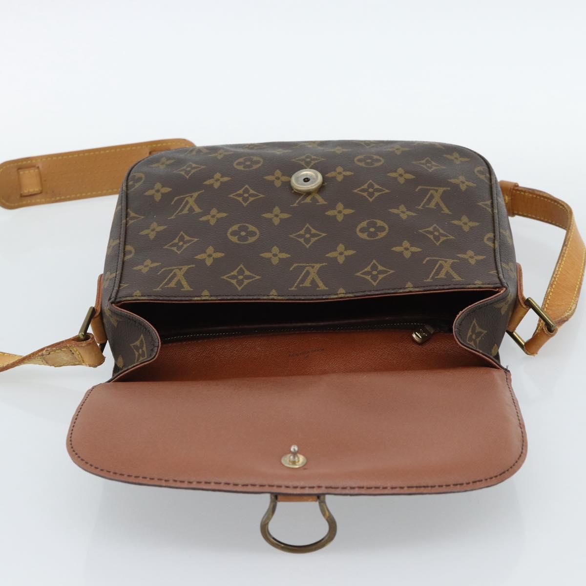 LOUIS VUITTON Monogram Saint Cloud GM Shoulder Bag M51242 LV Auth 190838