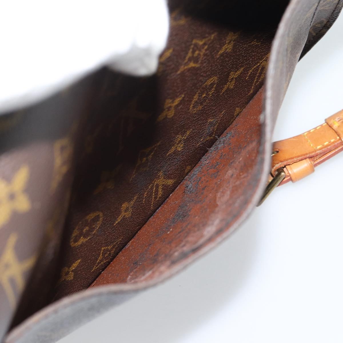 LOUIS VUITTON Monogram Saint Cloud GM Shoulder Bag M51242 LV Auth 190838