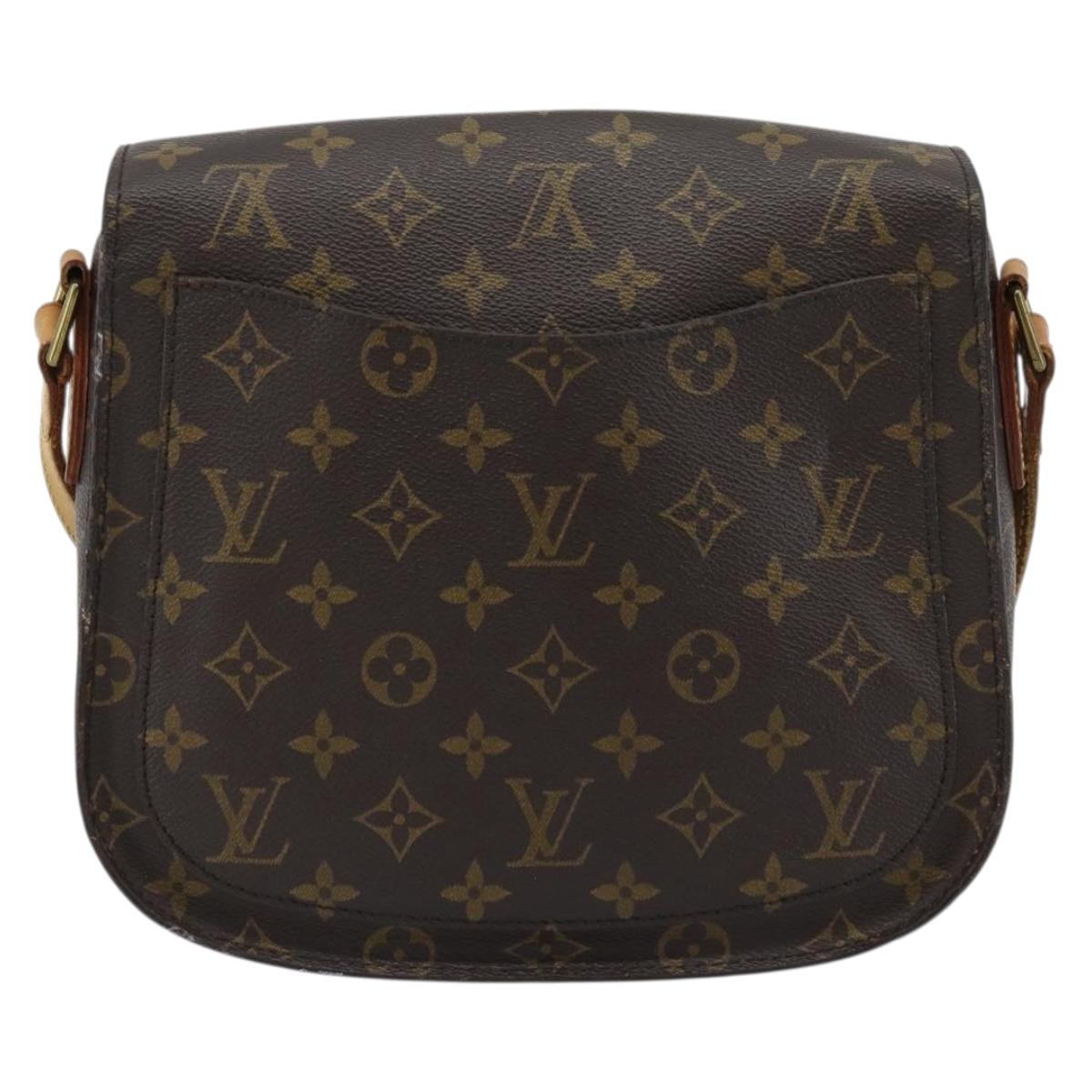 LOUIS VUITTON Monogram Saint Cloud GM Shoulder Bag M51242 LV Auth 190838