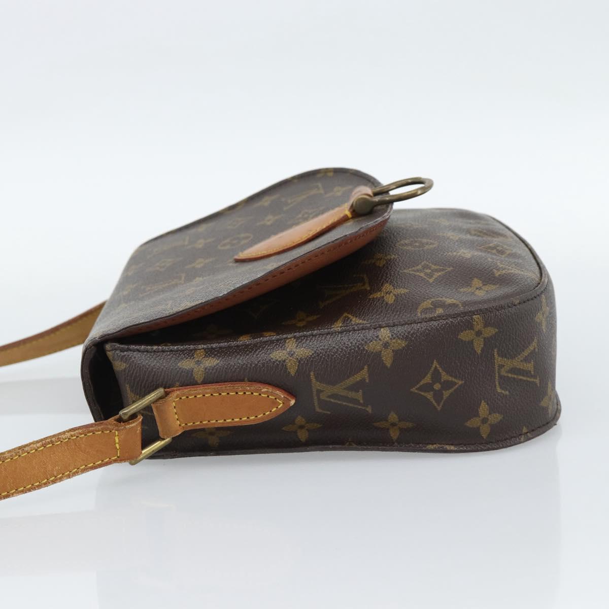 LOUIS VUITTON Monogram Saint Cloud GM Shoulder Bag M51242 LV Auth 190838