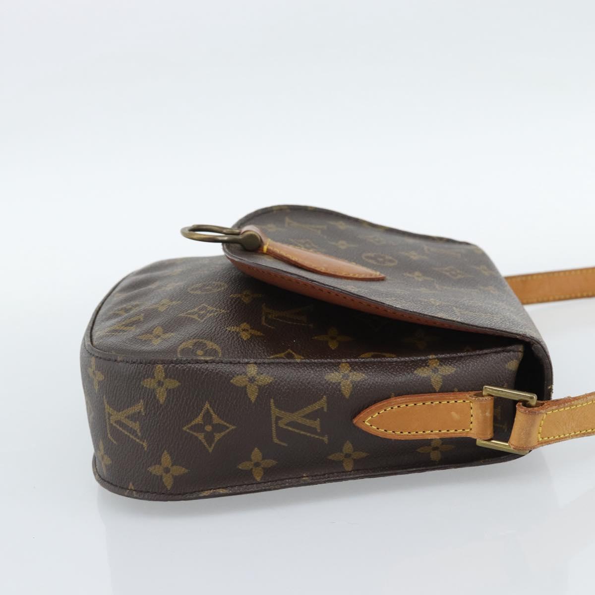LOUIS VUITTON Monogram Saint Cloud GM Shoulder Bag M51242 LV Auth 190838