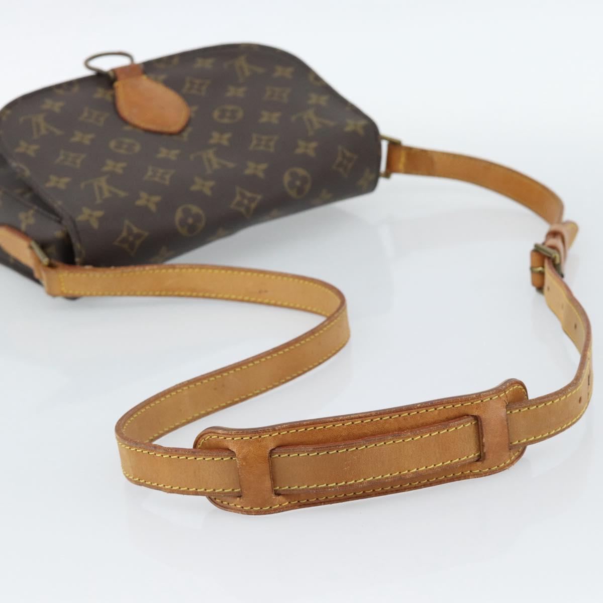LOUIS VUITTON Monogram Saint Cloud GM Shoulder Bag M51242 LV Auth 190838