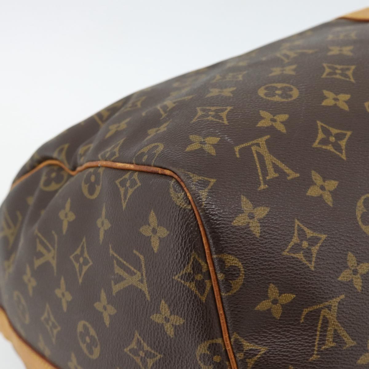 LOUIS VUITTON Monogram Keepall Bandouliere 55 Boston Bag M41414 LV Auth 190839