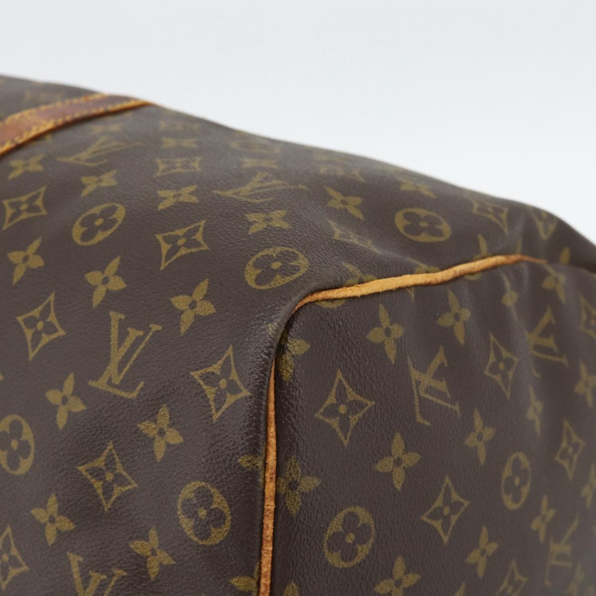 LOUIS VUITTON Monogram Keepall 50 Boston Bag M41426 LV Auth 190842