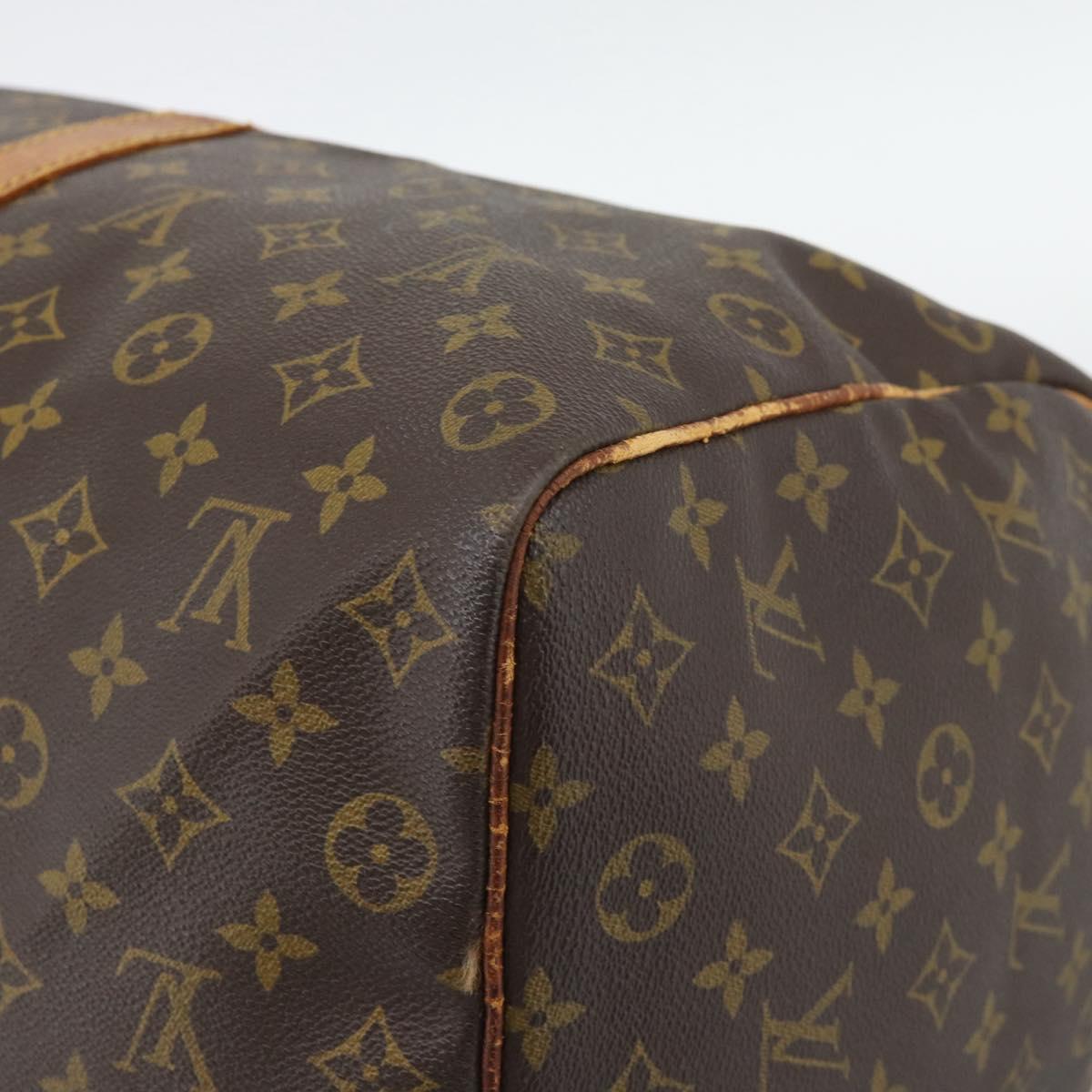 LOUIS VUITTON Monogram Keepall 50 Boston Bag M41426 LV Auth 190842