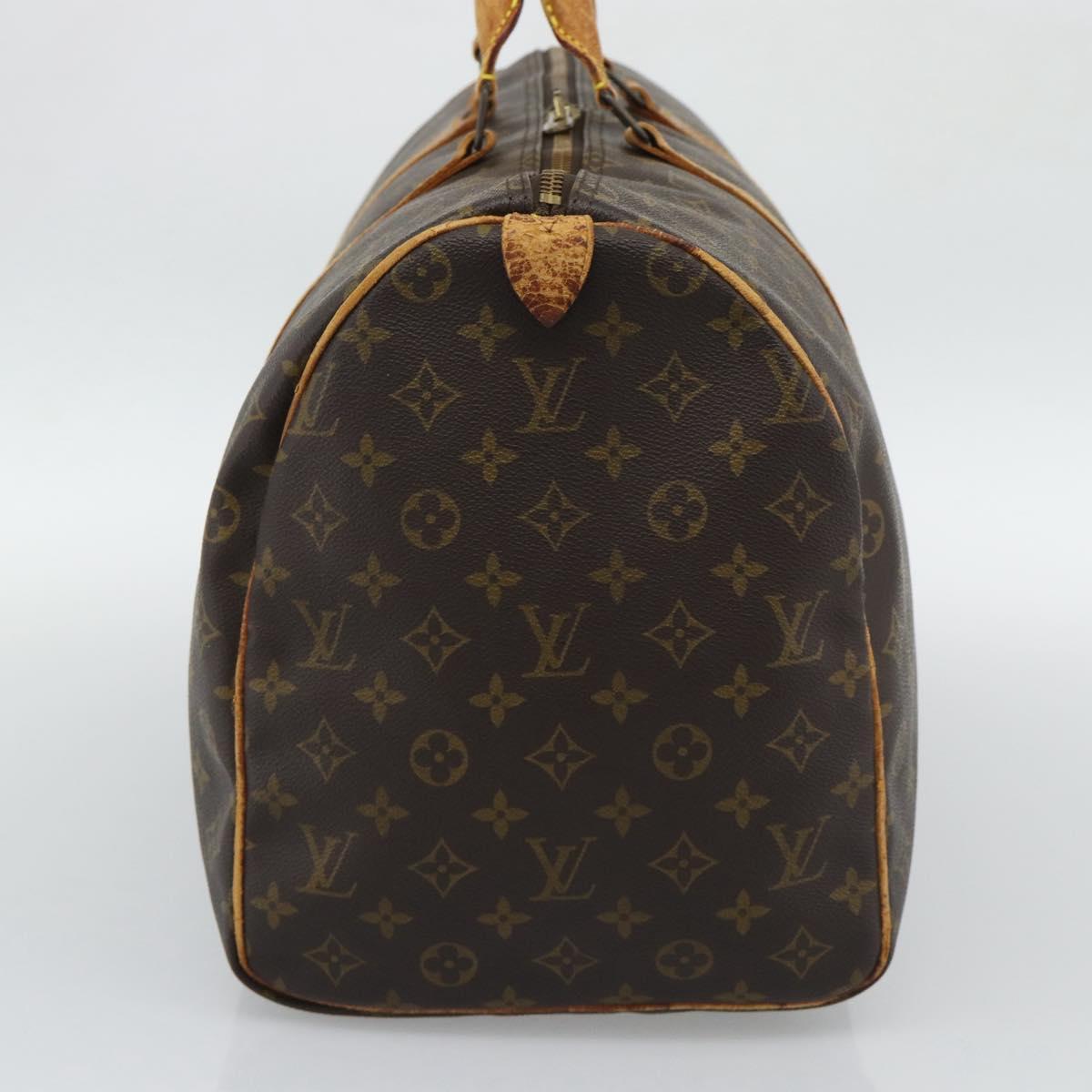 LOUIS VUITTON Monogram Keepall 50 Boston Bag M41426 LV Auth 190842