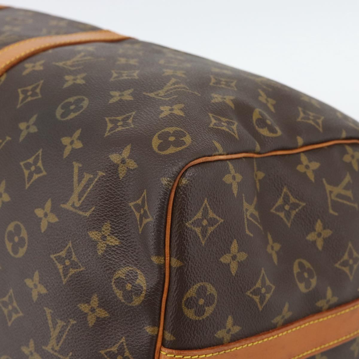 LOUIS VUITTON Monogram Keepall Bandouliere 50 Boston Bag M41416 LV Auth 190843V
