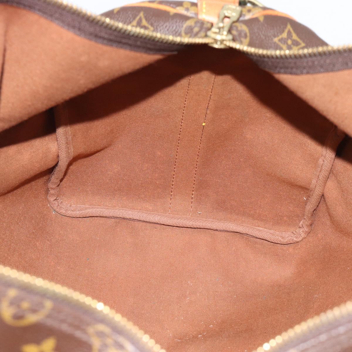 LOUIS VUITTON Monogram Keepall Bandouliere 50 Boston Bag M41416 LV Auth 190843V