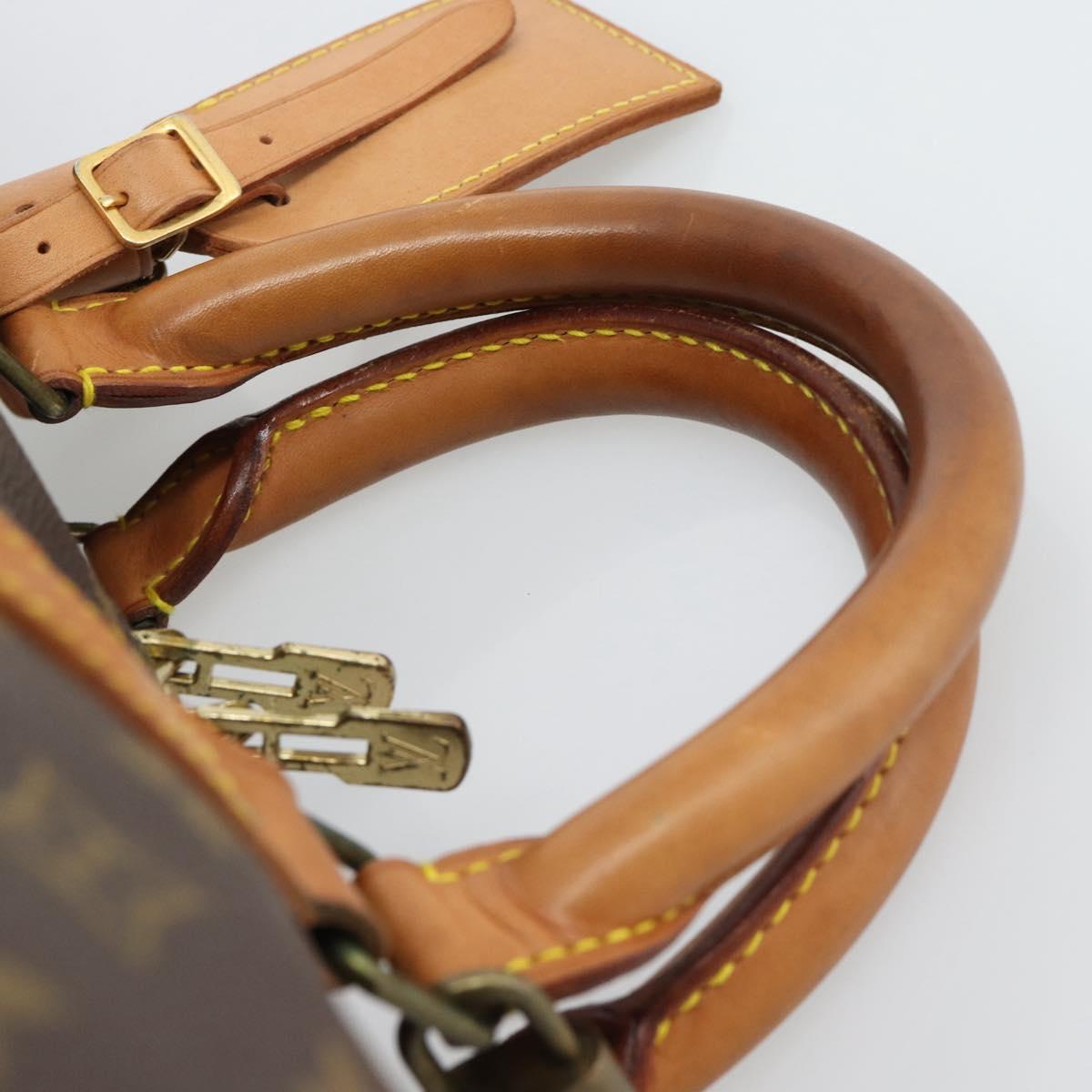 LOUIS VUITTON Monogram Keepall Bandouliere 50 Boston Bag M41416 LV Auth 190843V