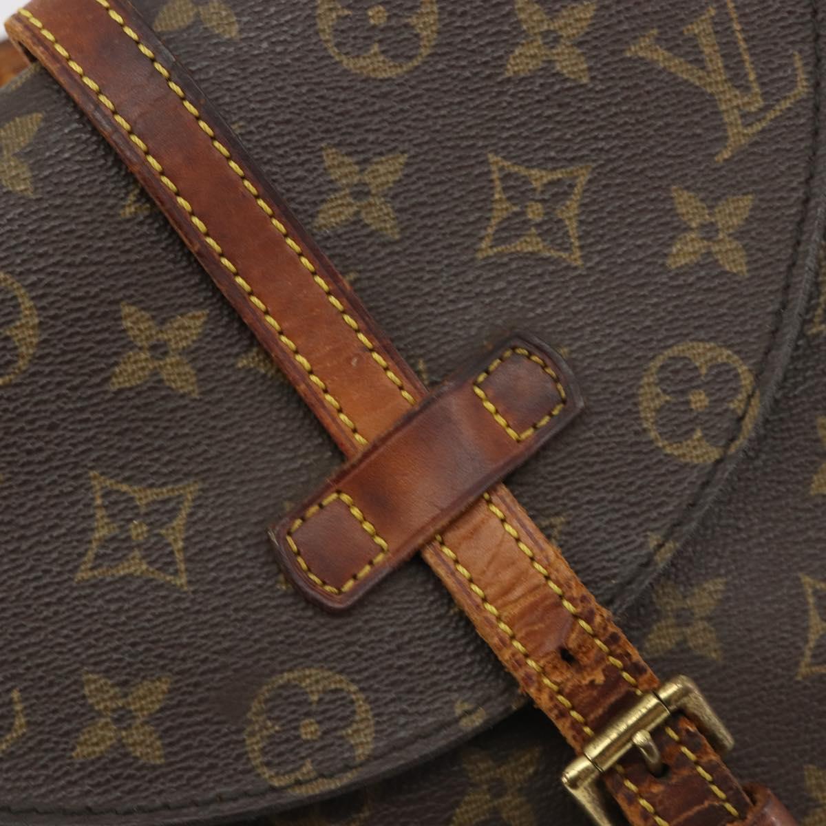 LOUIS VUITTON Monogram Chantilly MM Shoulder Bag M51233 LV Auth 190844
