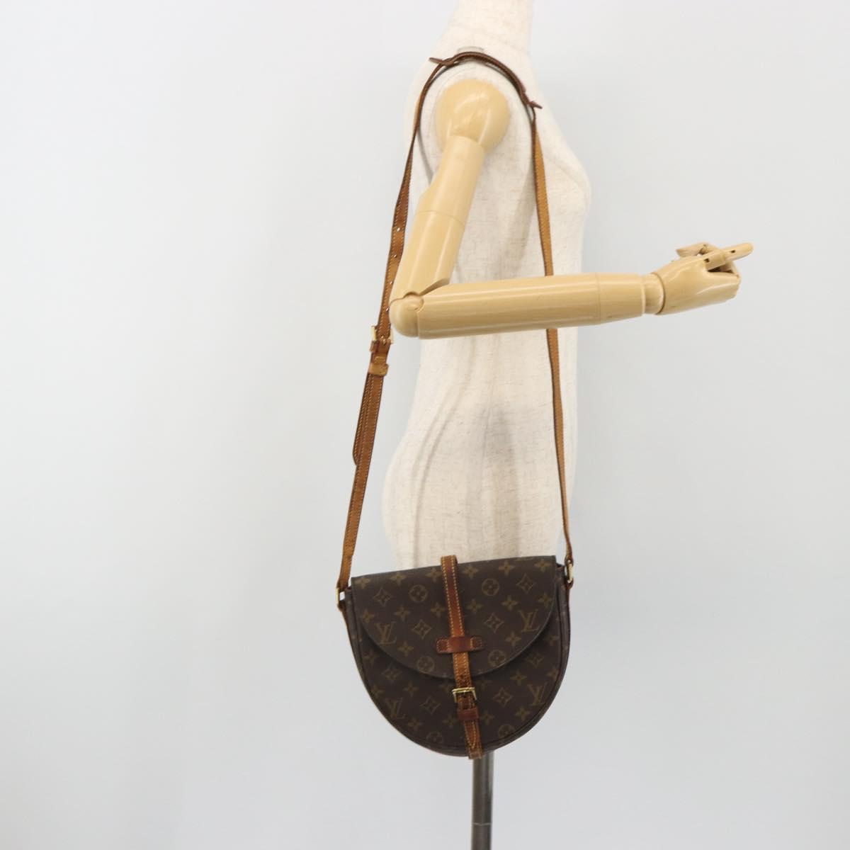LOUIS VUITTON Monogram Chantilly MM Shoulder Bag M51233 LV Auth 190844