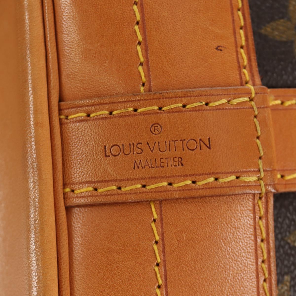LOUIS VUITTON Monogram Petit Noe Shoulder Bag M42226 LV Auth 190845SAV
