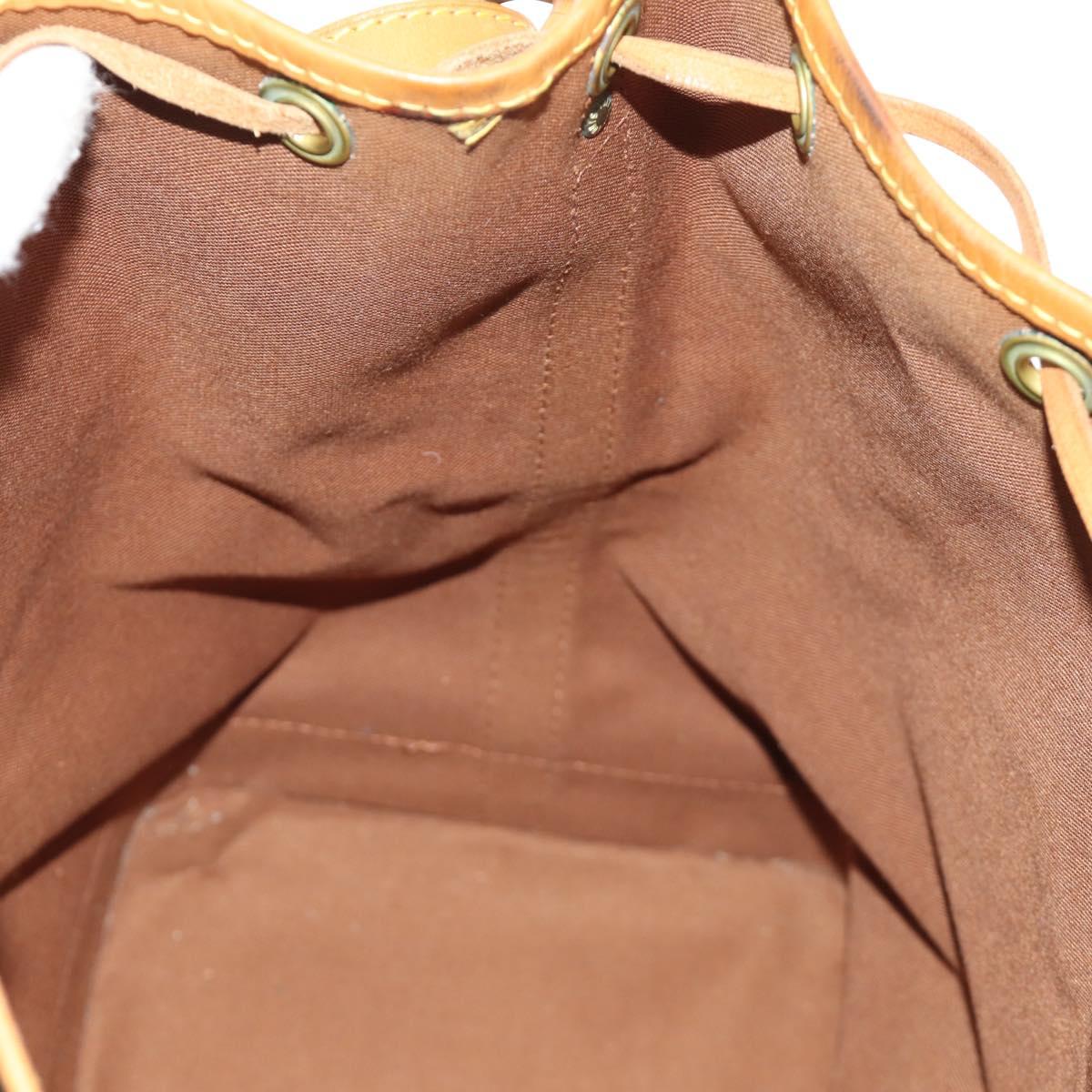 LOUIS VUITTON Monogram Petit Noe Shoulder Bag M42226 LV Auth 190845SAV