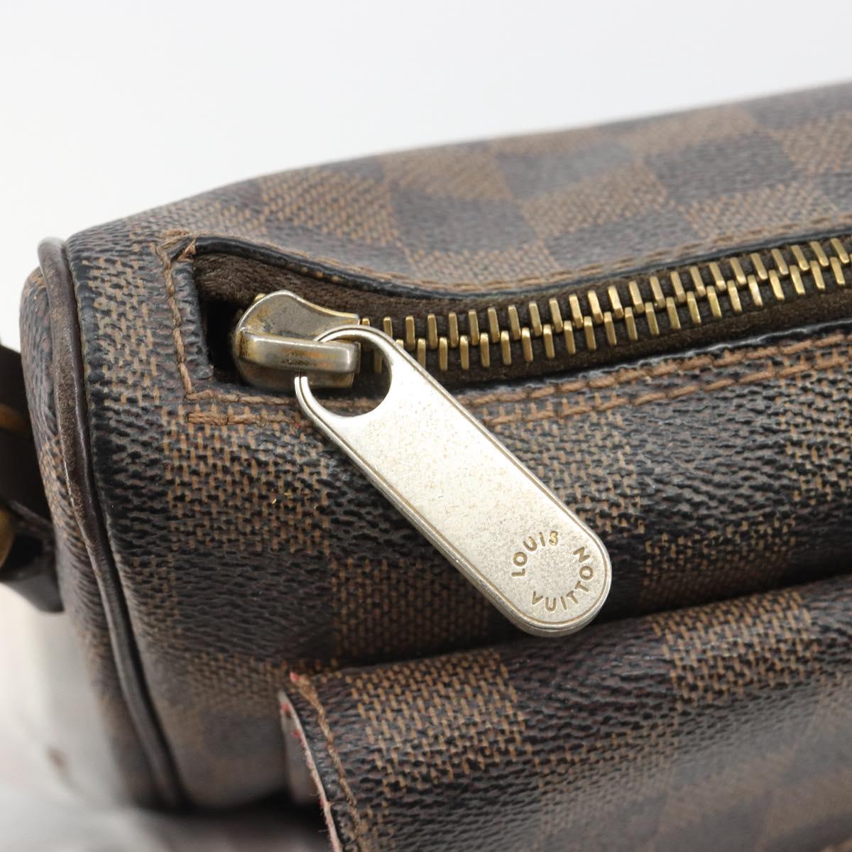 LOUIS VUITTON Damier Ebene Ravello GM Shoulder Bag N60006 LV Auth 190860