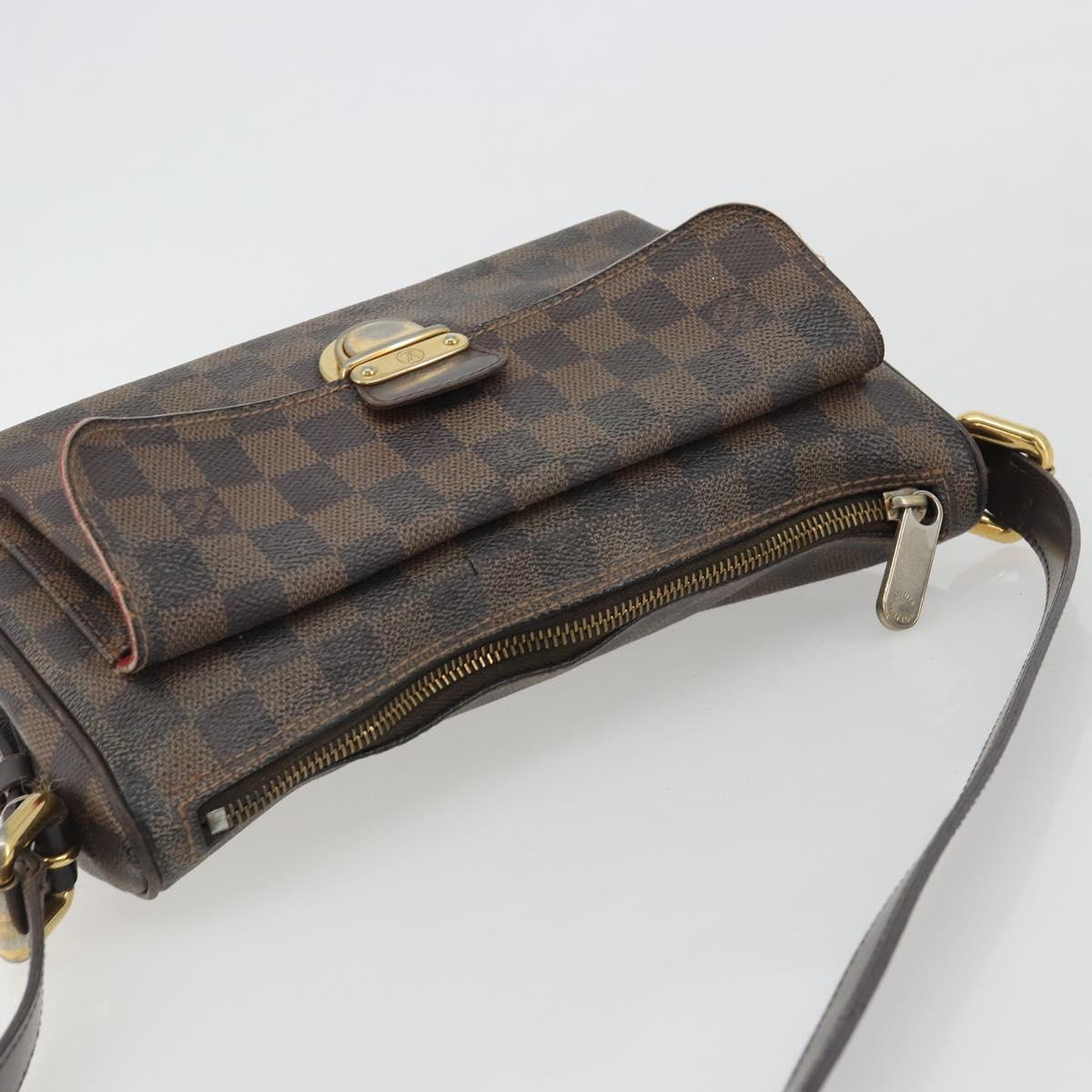 LOUIS VUITTON Damier Ebene Ravello GM Shoulder Bag N60006 LV Auth 190860