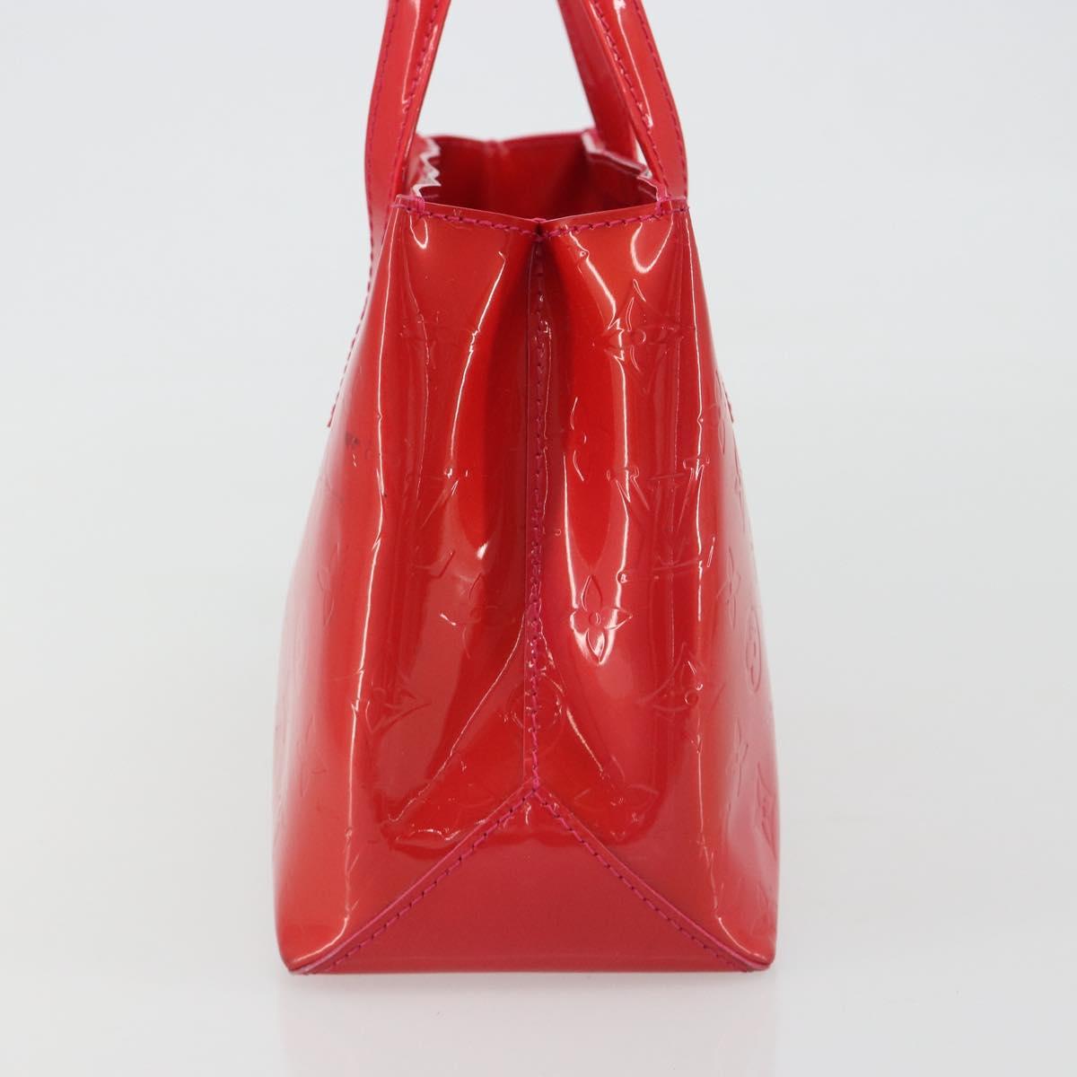 LOUIS VUITTON Monogram Vernis Wilshire PM Bag Rose Pop M93643 LV Auth 190861A