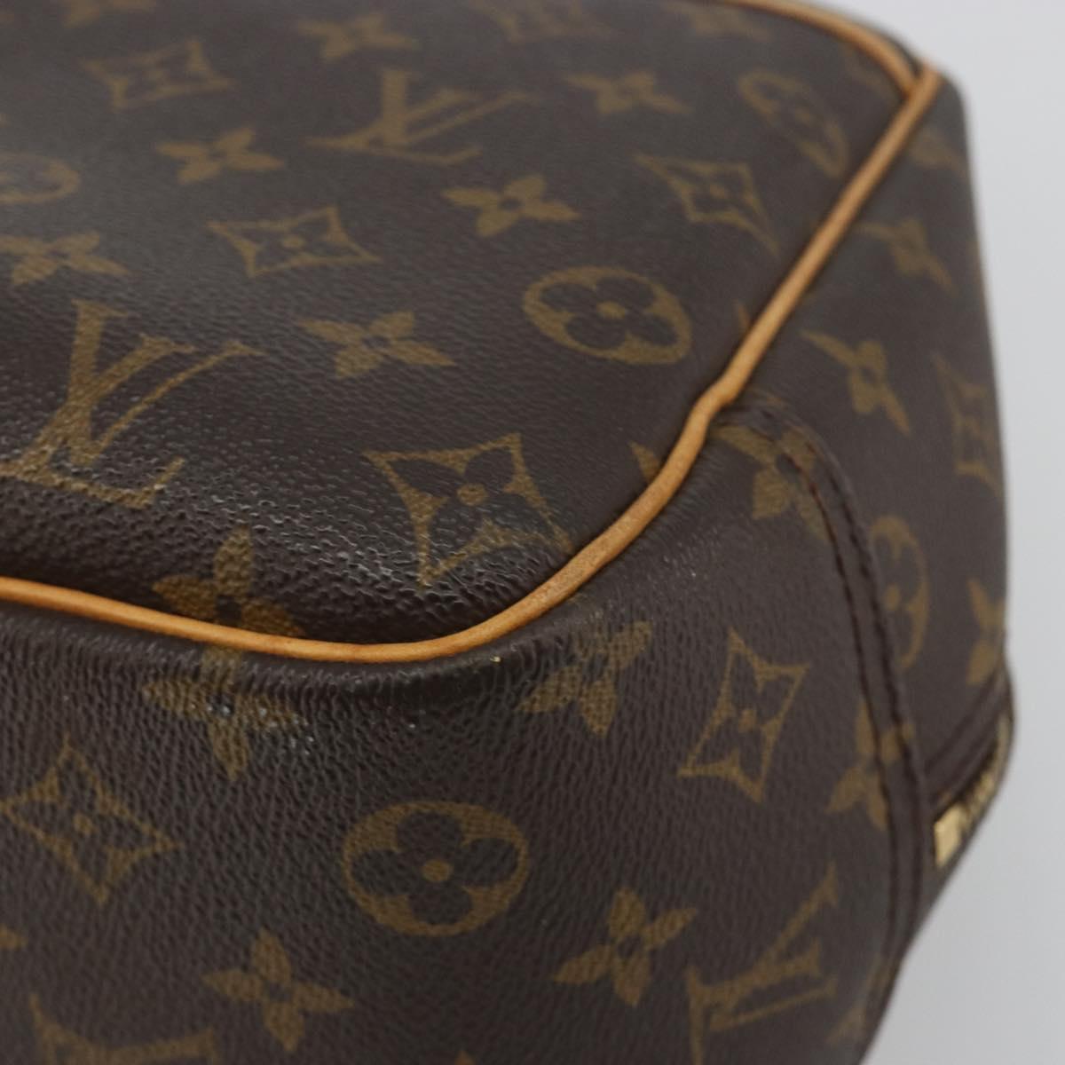 LOUIS VUITTON Monogram Deauville Hand Bag M47270 LV Auth 190863