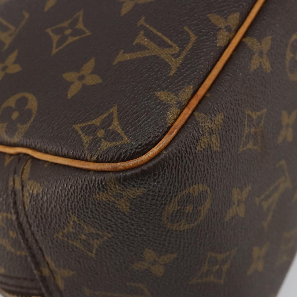 LOUIS VUITTON Monogram Deauville Hand Bag M47270 LV Auth 190863
