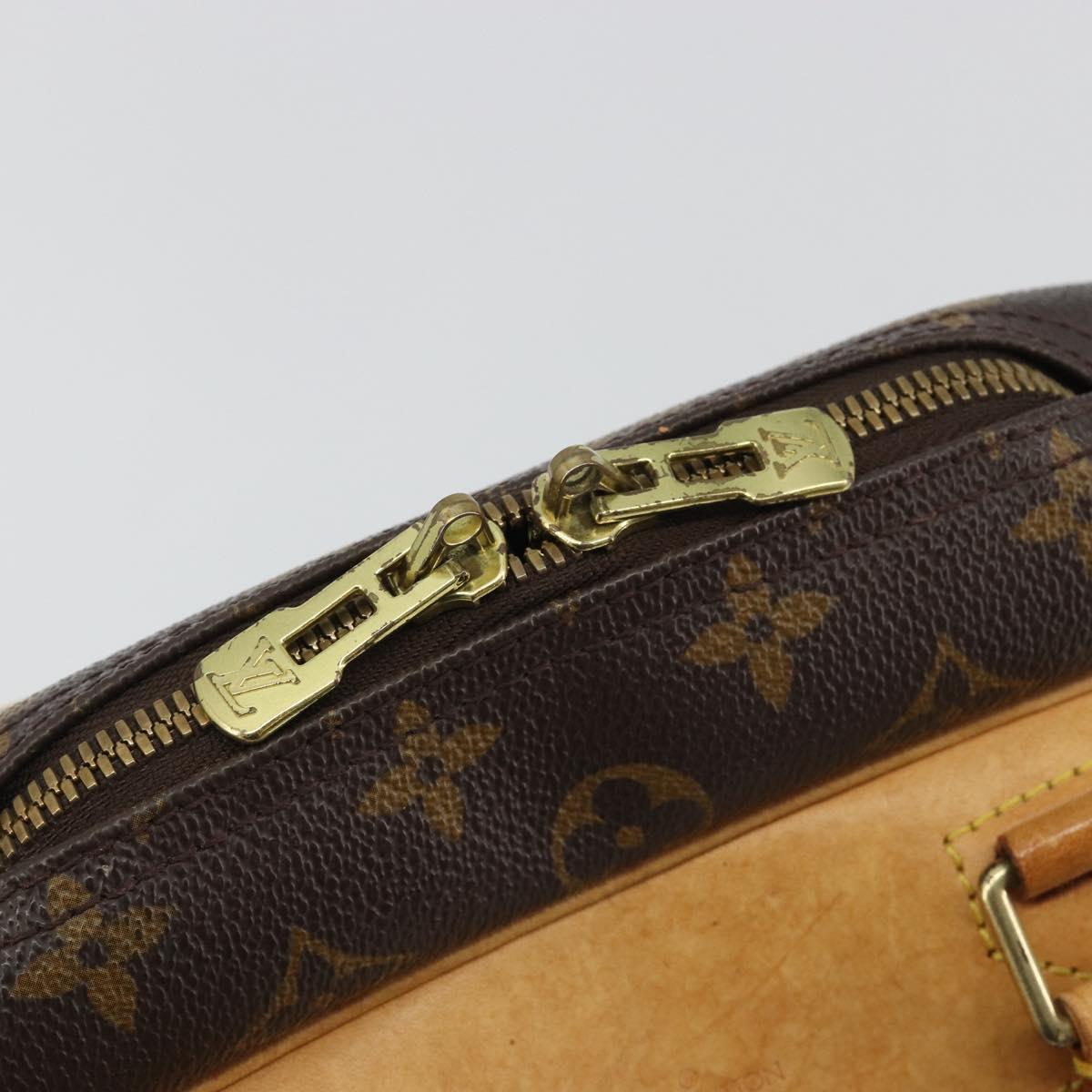 LOUIS VUITTON Monogram Deauville Hand Bag M47270 LV Auth 190863