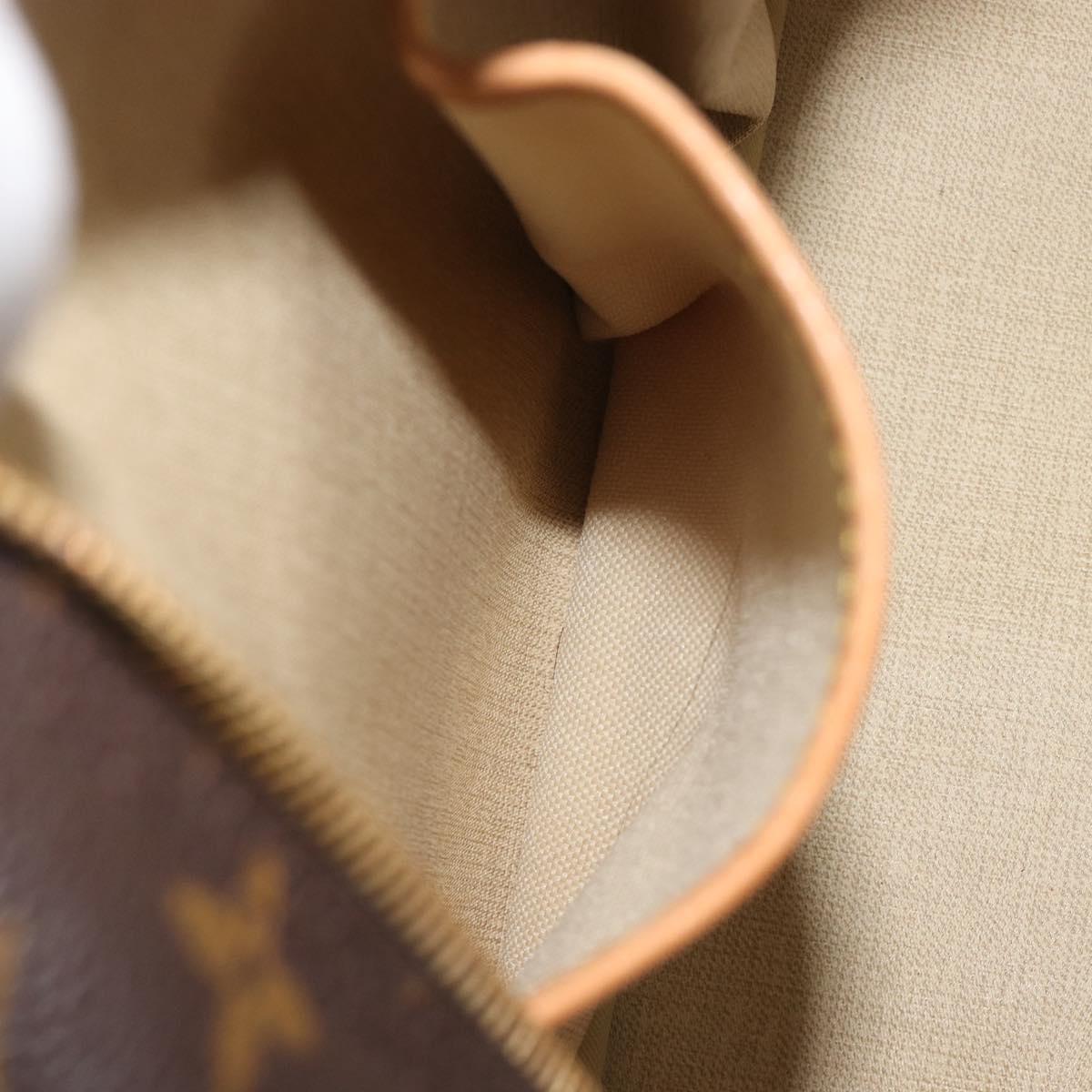 LOUIS VUITTON Monogram Deauville Hand Bag M47270 LV Auth 190863