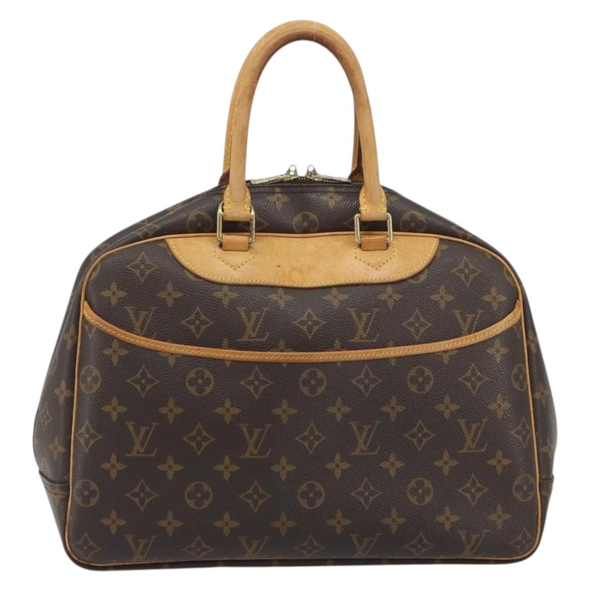 LOUIS VUITTON Monogram Deauville Hand Bag M47270 LV Auth 190863
