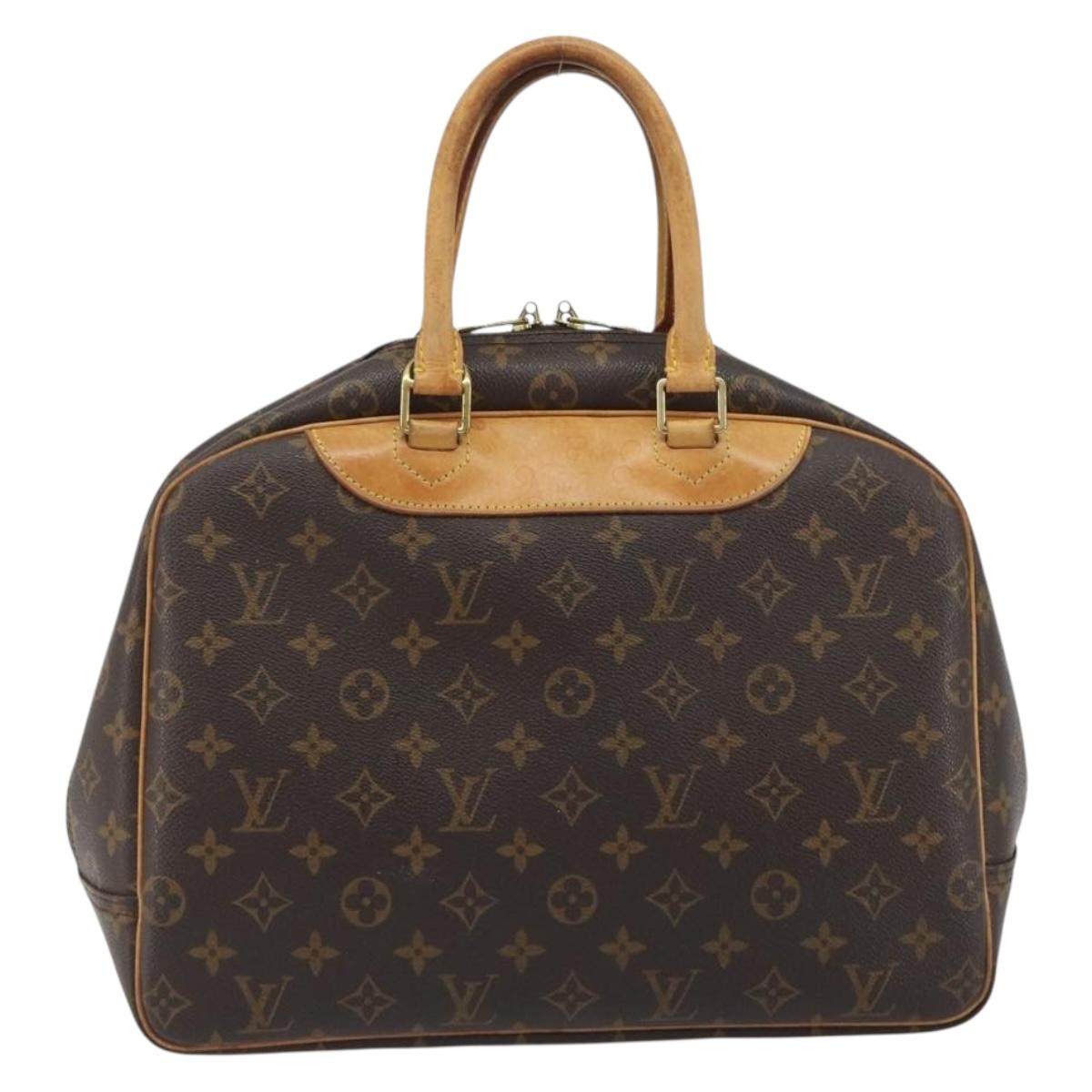 LOUIS VUITTON Monogram Deauville Hand Bag M47270 LV Auth 190863