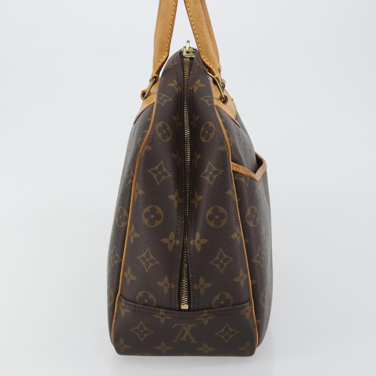 LOUIS VUITTON Monogram Deauville Hand Bag M47270 LV Auth 190863
