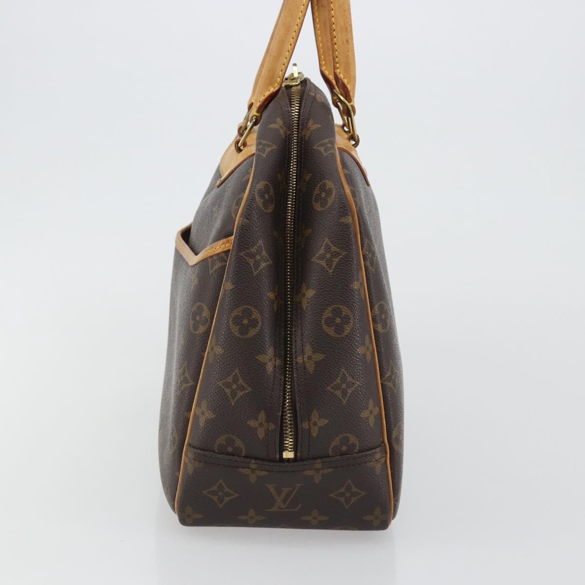 LOUIS VUITTON Monogram Deauville Hand Bag M47270 LV Auth 190863