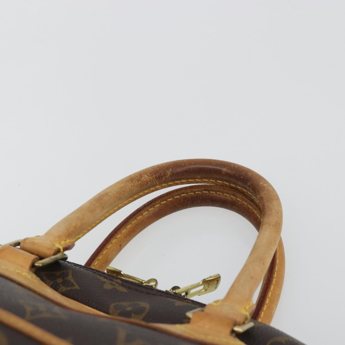 LOUIS VUITTON Monogram Deauville Hand Bag M47270 LV Auth 190863