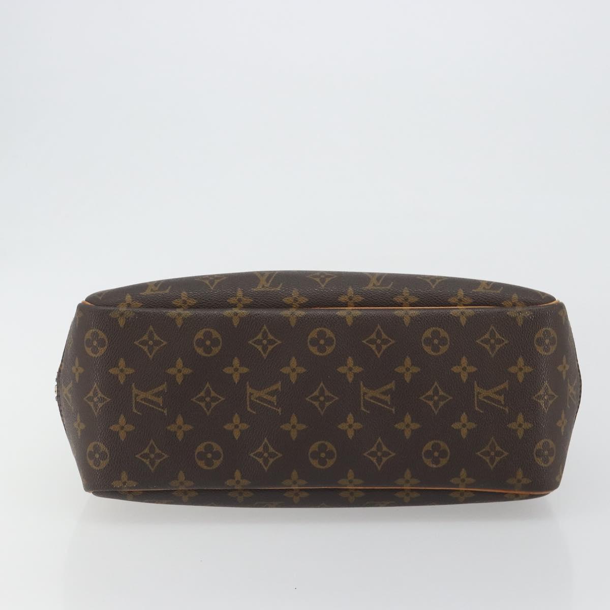LOUIS VUITTON Monogram Deauville Hand Bag M47270 LV Auth 190863