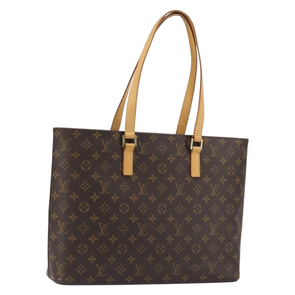 LOUIS VUITTON Monogram Luco Tote Bag M51155 LV Auth 190865