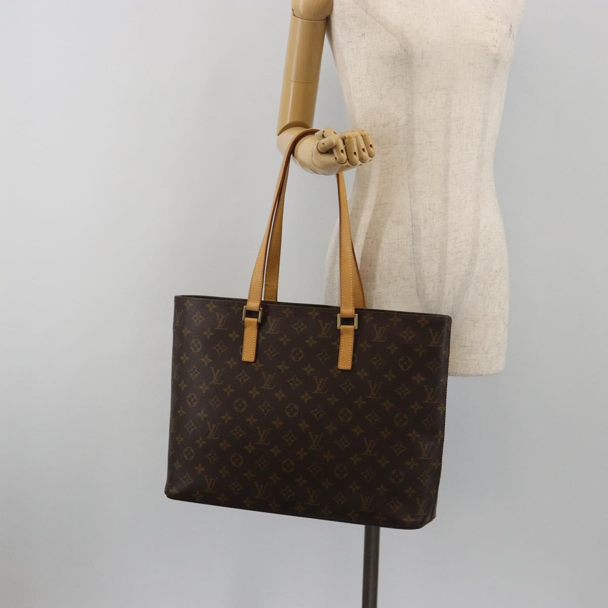 LOUIS VUITTON Monogram Luco Tote Bag M51155 LV Auth 190865