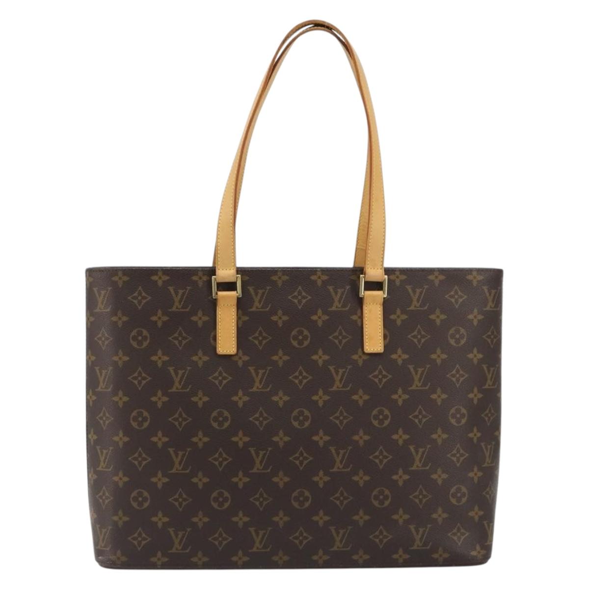 LOUIS VUITTON Monogram Luco Tote Bag M51155 LV Auth 190865