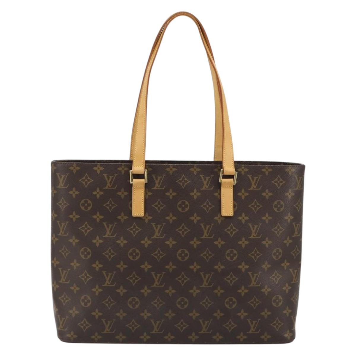 LOUIS VUITTON Monogram Luco Tote Bag M51155 LV Auth 190865