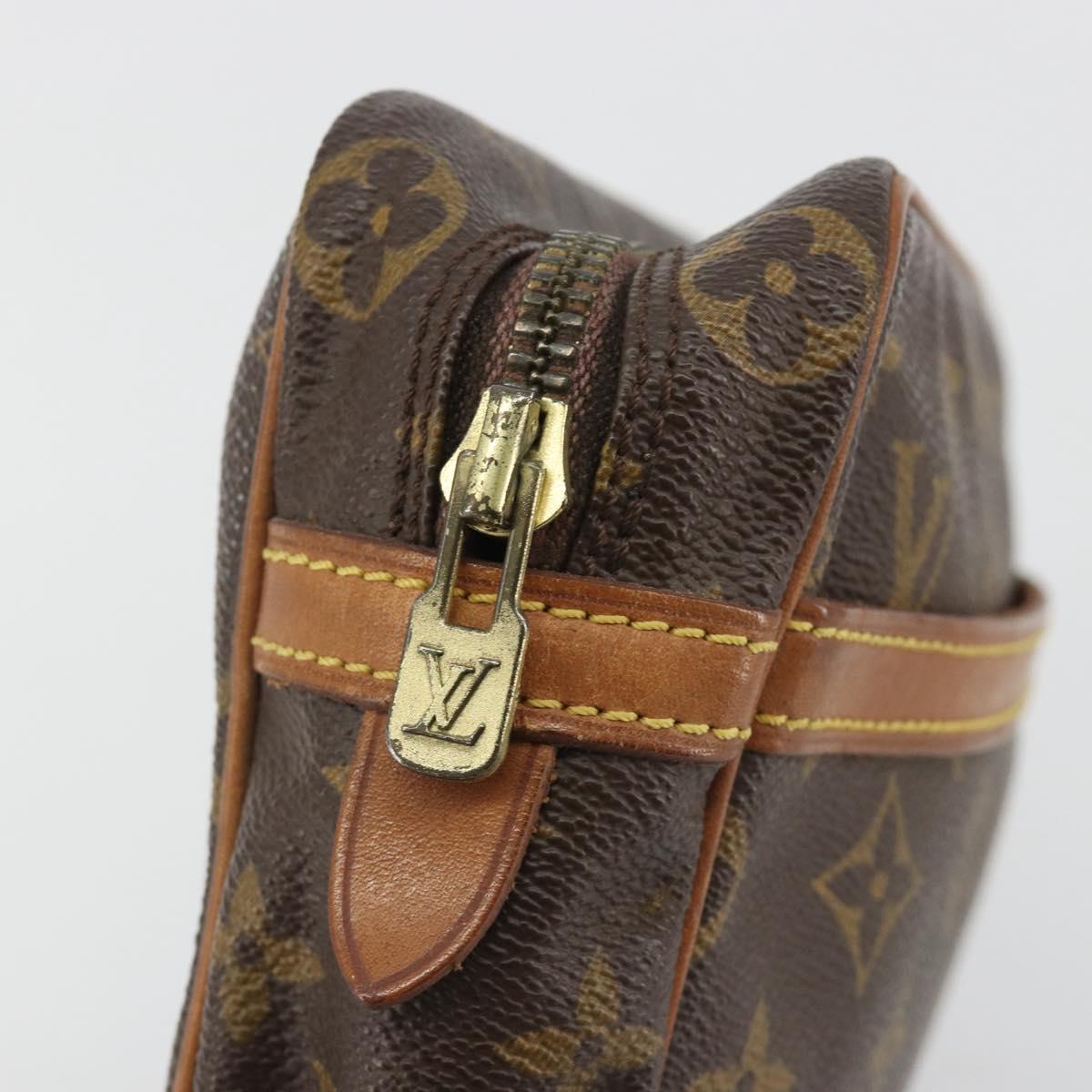LOUIS VUITTON Monogram Compiegne 23 Clutch Bag M51847 LV Auth 190872