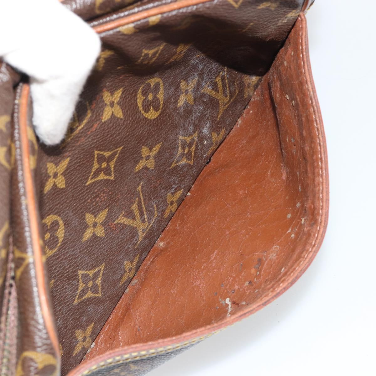 LOUIS VUITTON Monogram Compiegne 23 Clutch Bag M51847 LV Auth 190872