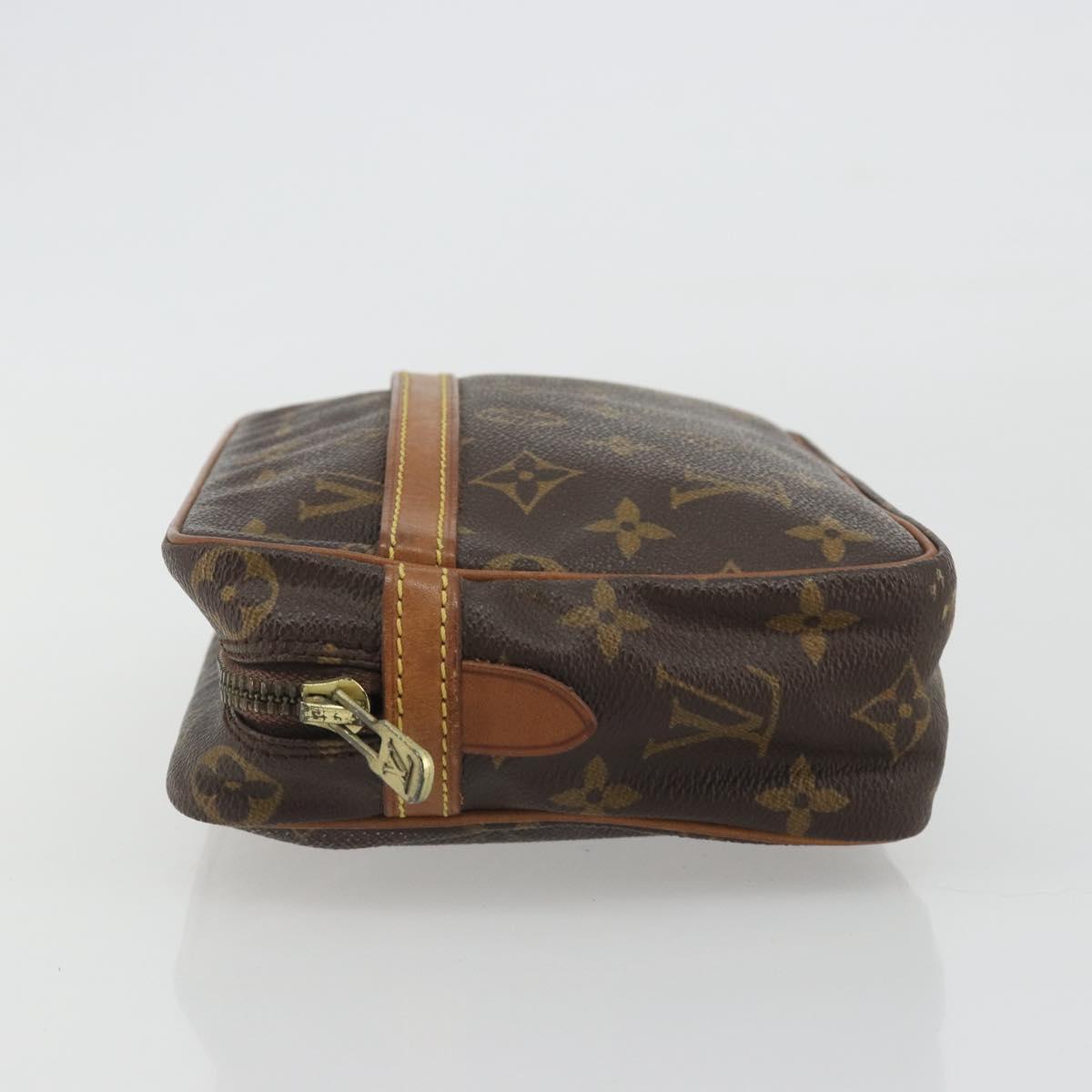 LOUIS VUITTON Monogram Compiegne 23 Clutch Bag M51847 LV Auth 190872