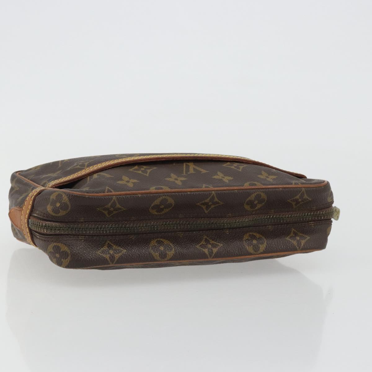 LOUIS VUITTON Monogram Compiegne 23 Clutch Bag M51847 LV Auth 190872