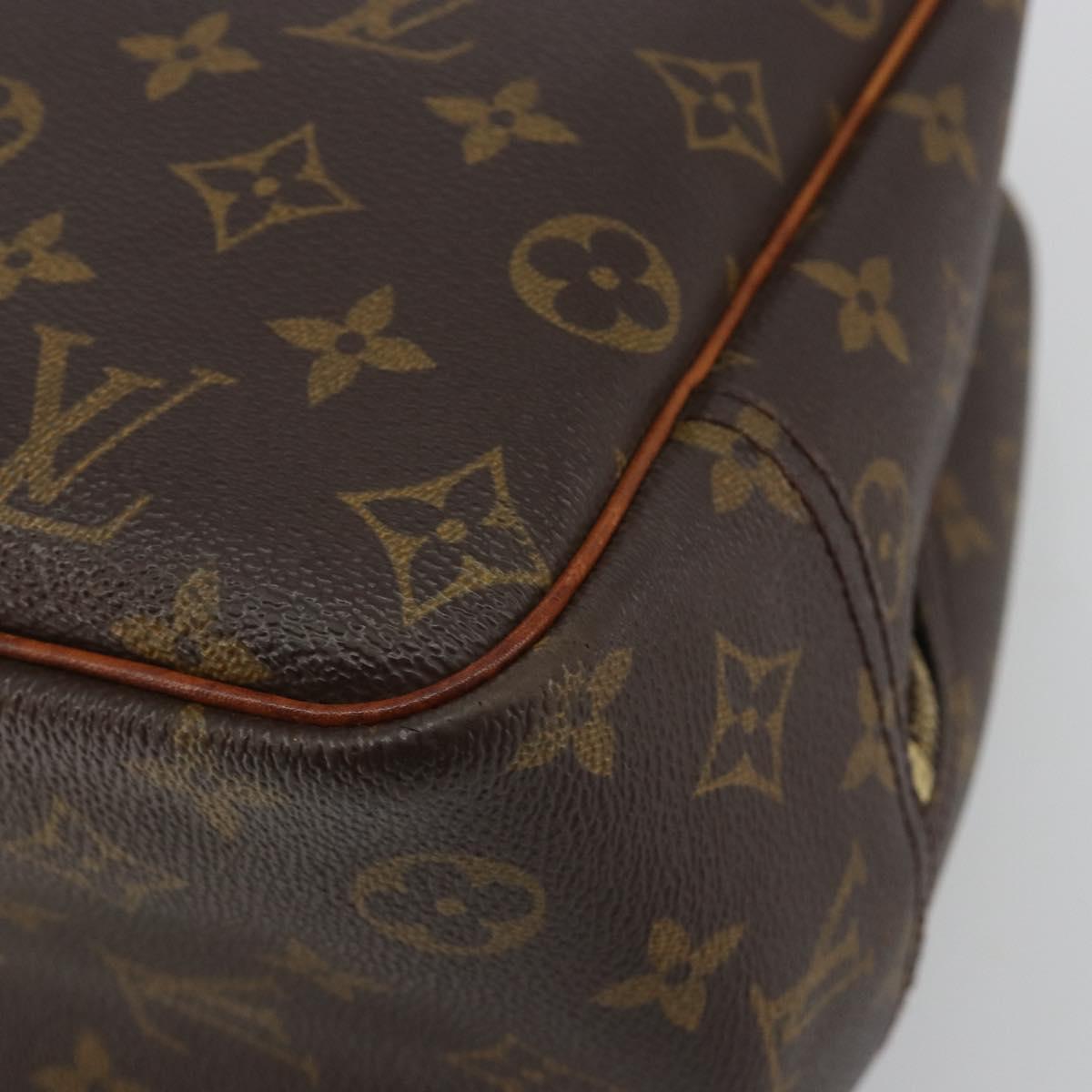 LOUIS VUITTON Monogram Deauville Hand Bag M47270 LV Auth 190874