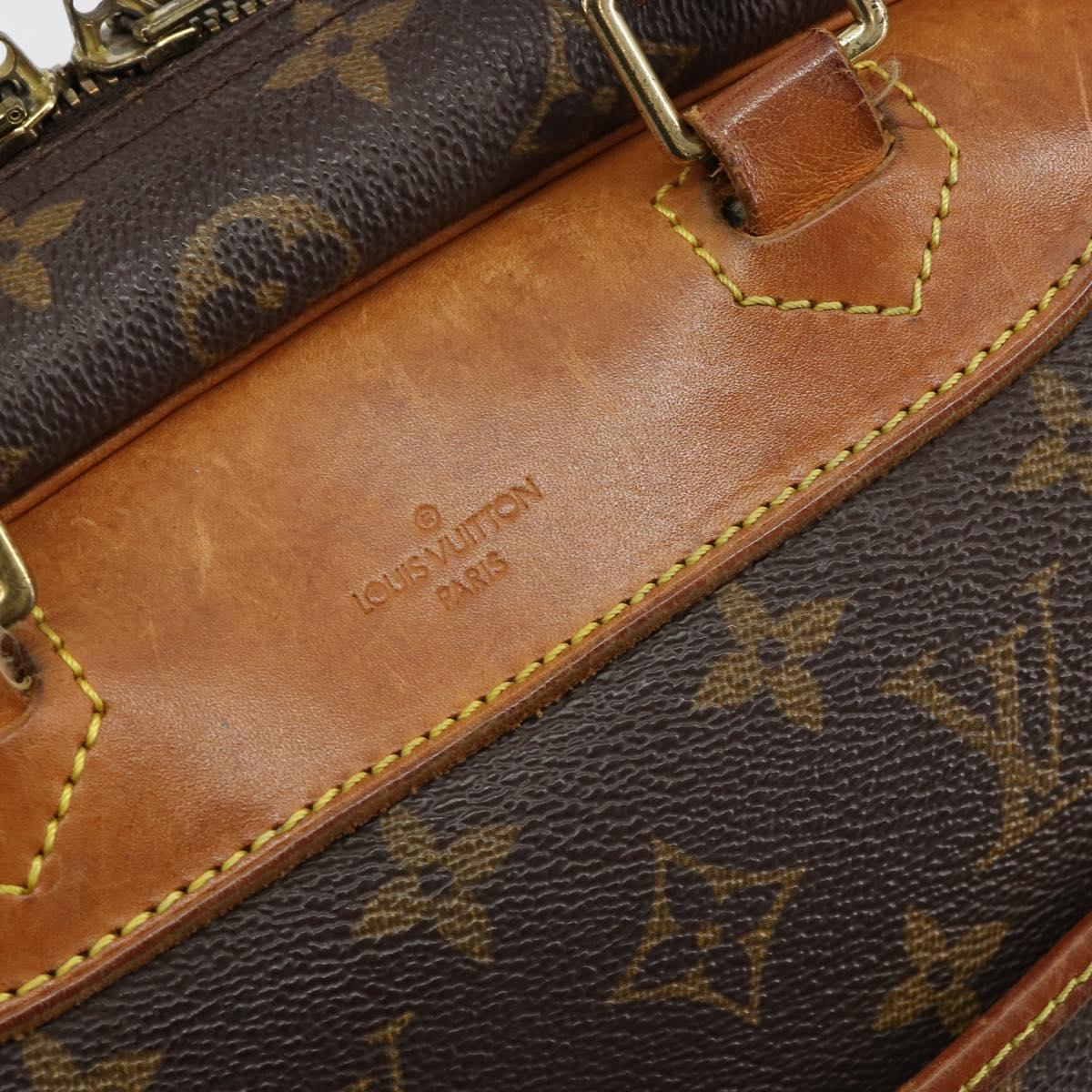 LOUIS VUITTON Monogram Deauville Hand Bag M47270 LV Auth 190874
