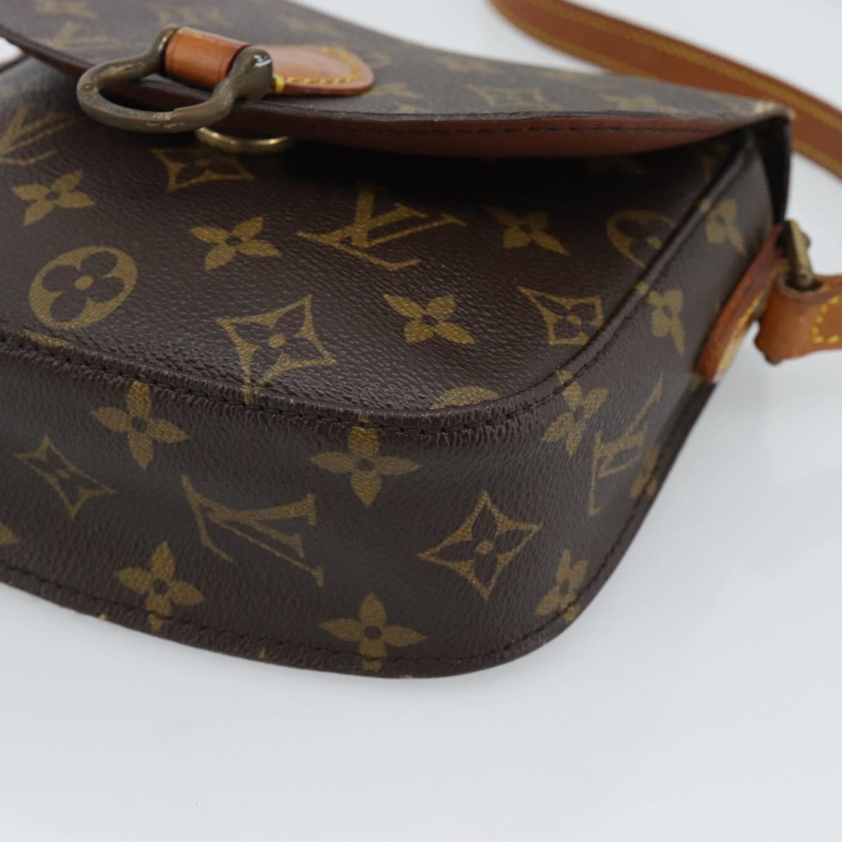 LOUIS VUITTON Monogram Saint Cloud PM Shoulder Bag M51244 LV Auth 190875