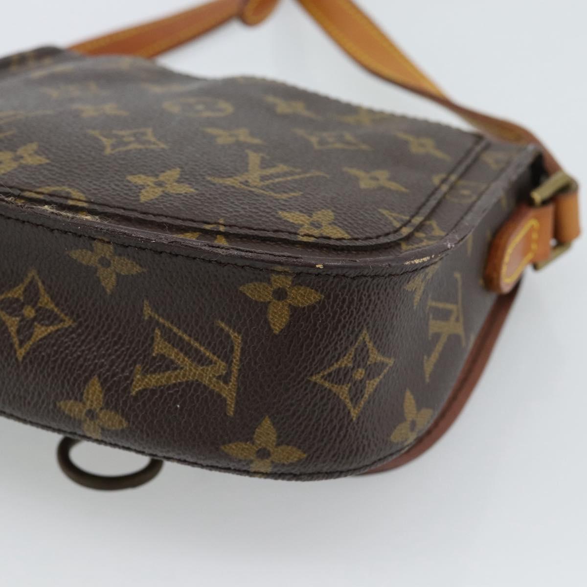 LOUIS VUITTON Monogram Saint Cloud PM Shoulder Bag M51244 LV Auth 190875