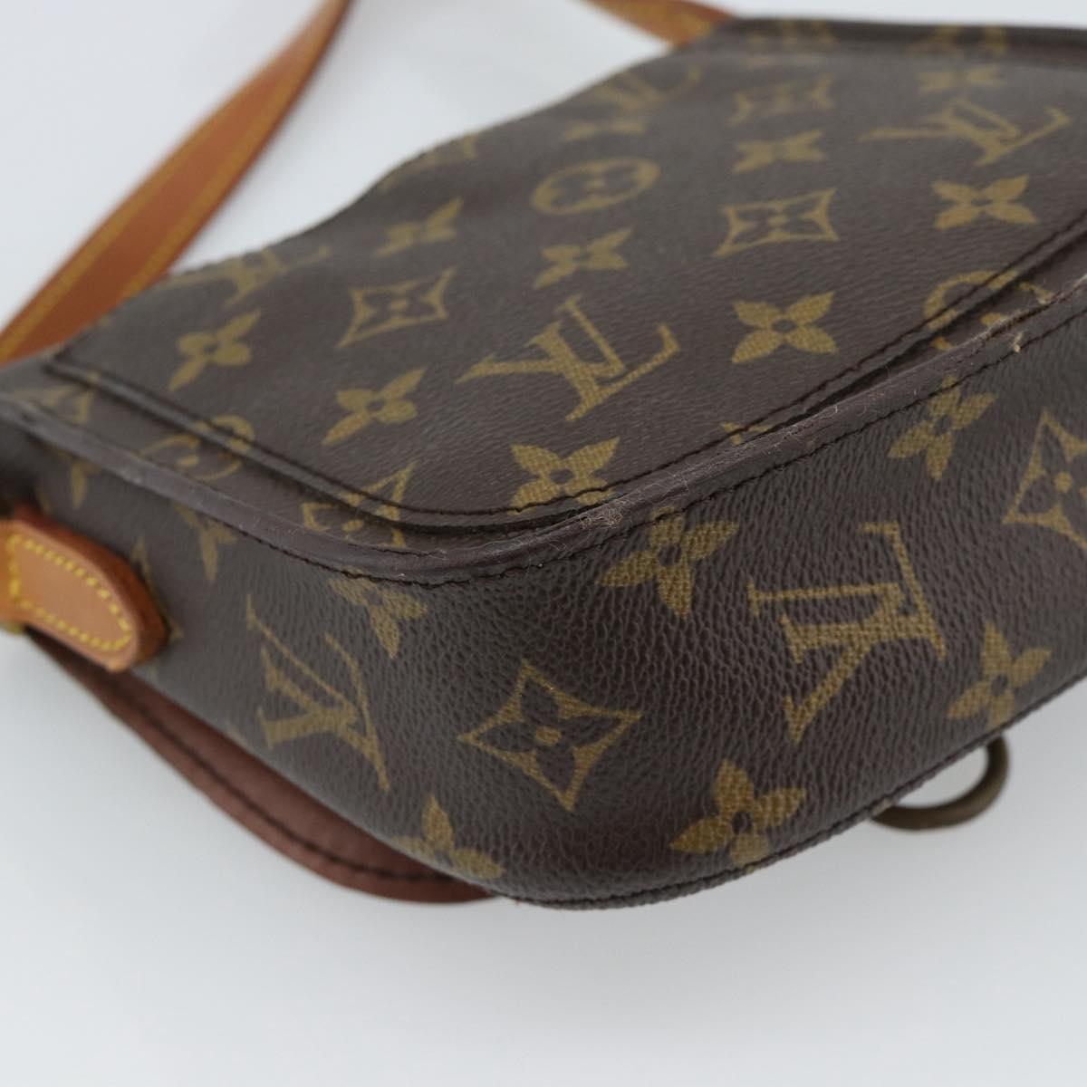 LOUIS VUITTON Monogram Saint Cloud PM Shoulder Bag M51244 LV Auth 190875